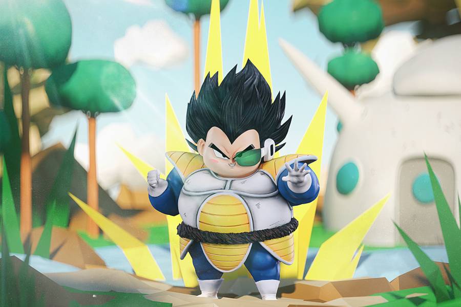 Vegeta & Naba - Dragon Ball