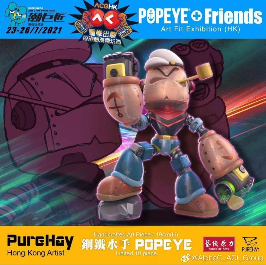 Popeye Resin Figures