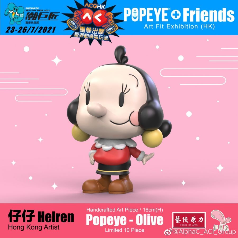 Popeye Resin Figures