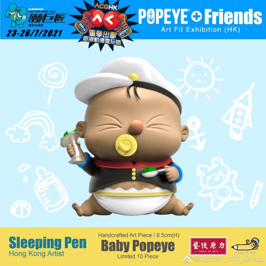 Popeye Resin Figures