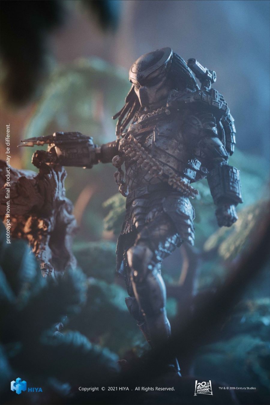Hiya Extreme Mini Series 1/18 Predator Movie Jungle Iron Blood V2