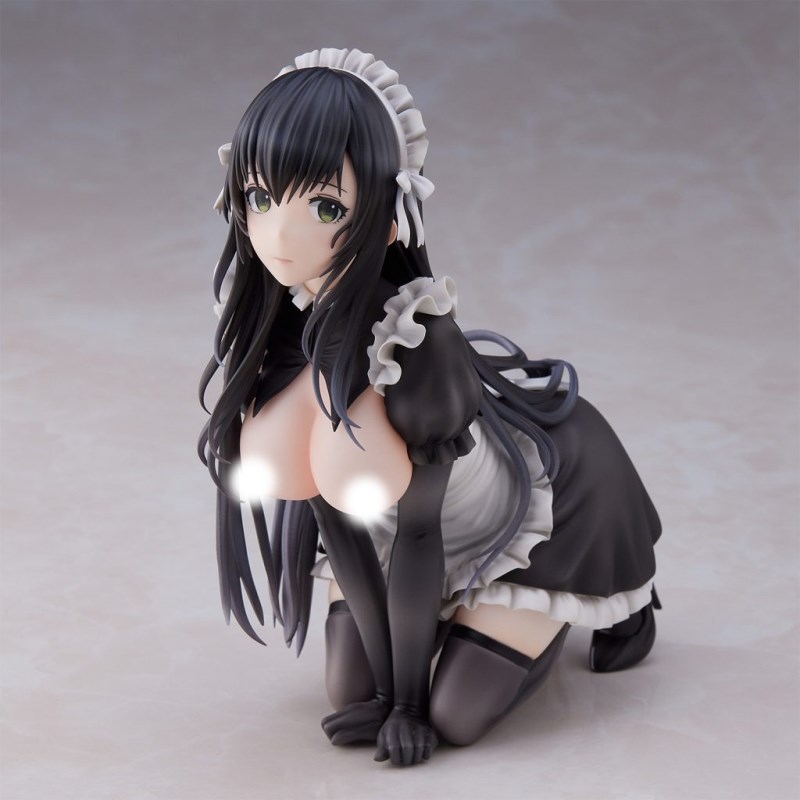 Kurokami Maid illustration by Haori Io