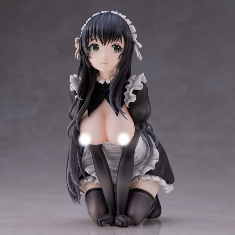 Kurokami Maid illustration by Haori Io