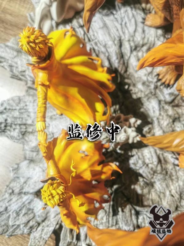 Naruto scene of father and son against Ken Naruto water gate