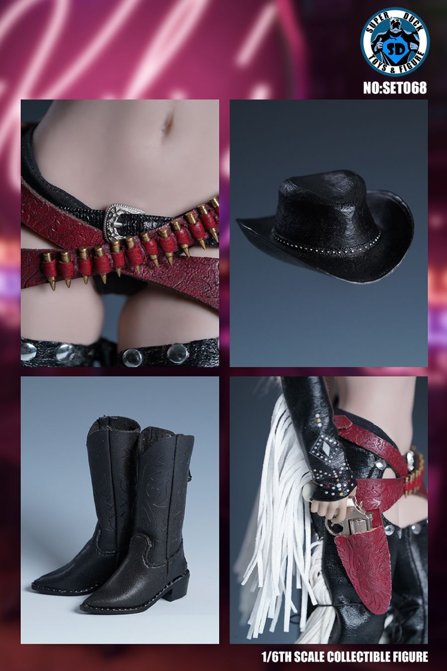 Sexy Cowgirl SET068 1/6