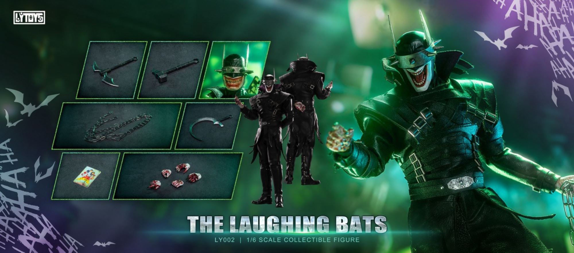 THE LAUGHING BATS 1/6