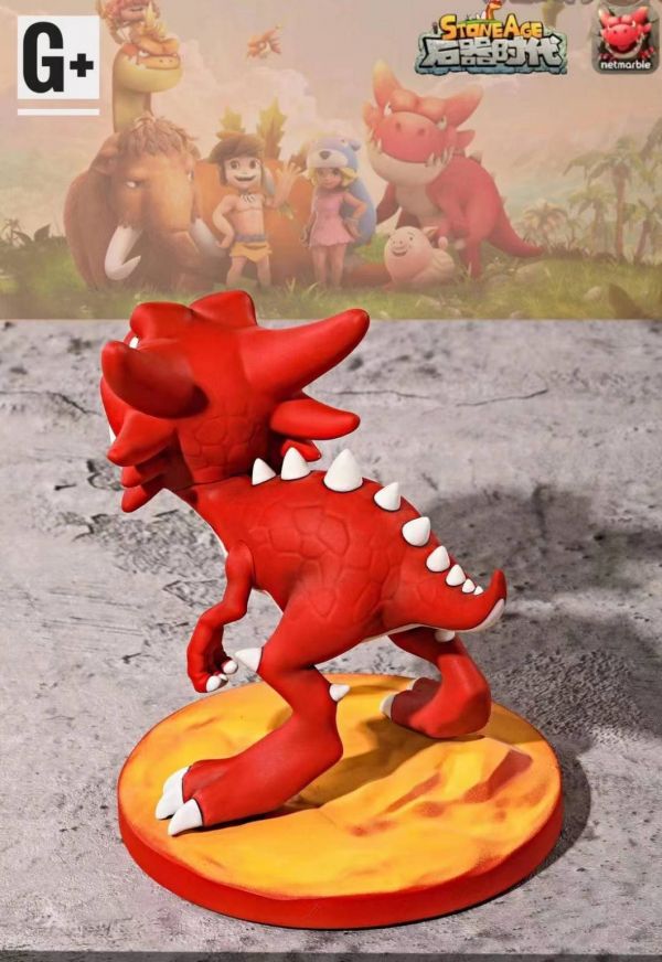 Stone Age Complete Plan First: Red Tyrannosaurus