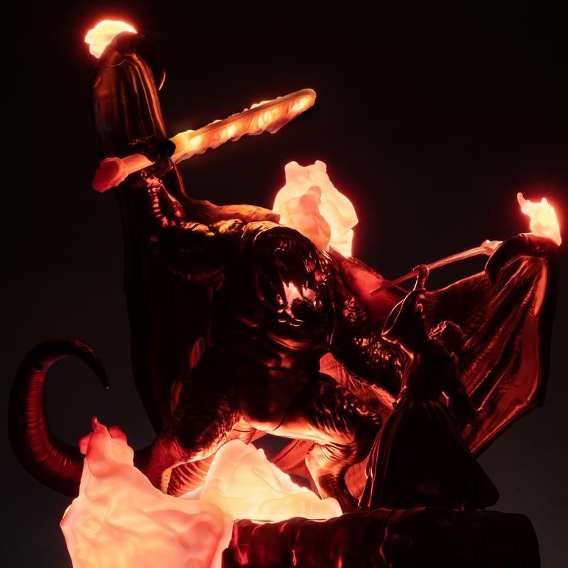 Balrog VS Gandalf - The Lord of the Rings
