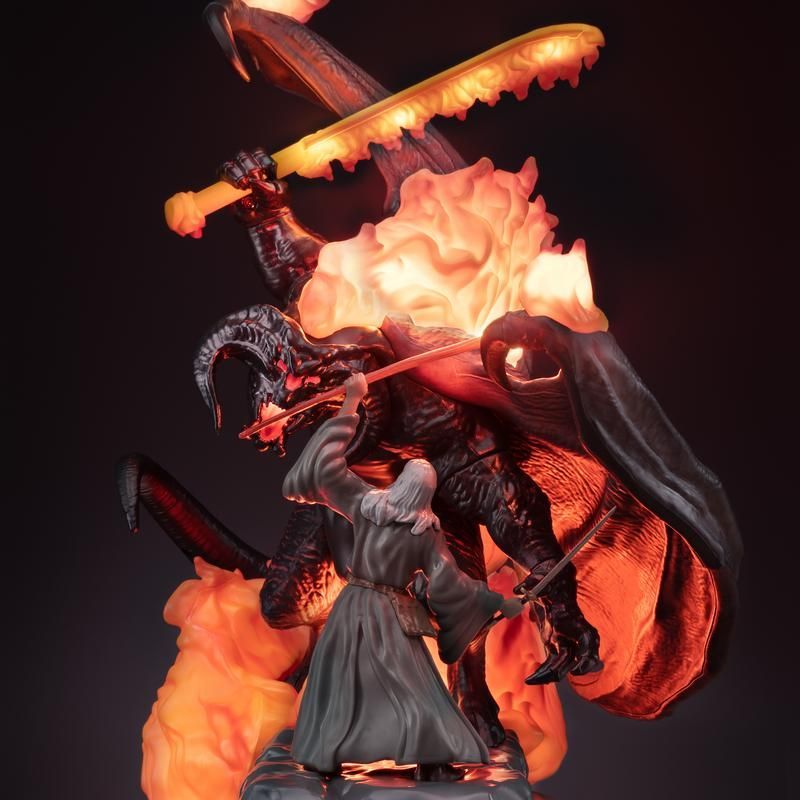 Balrog VS Gandalf - The Lord of the Rings
