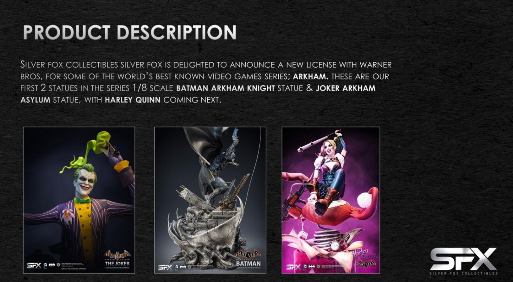 Arkham Asylum - Harley Quinn 1/8