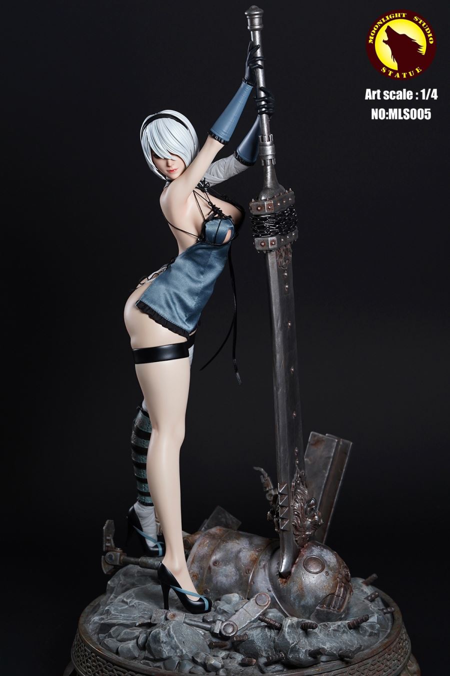 Sexy Cyborg Statue 1/4