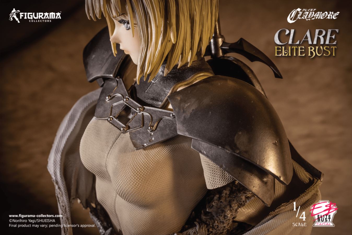 CLAYMORE: CLARE ELITE BUST