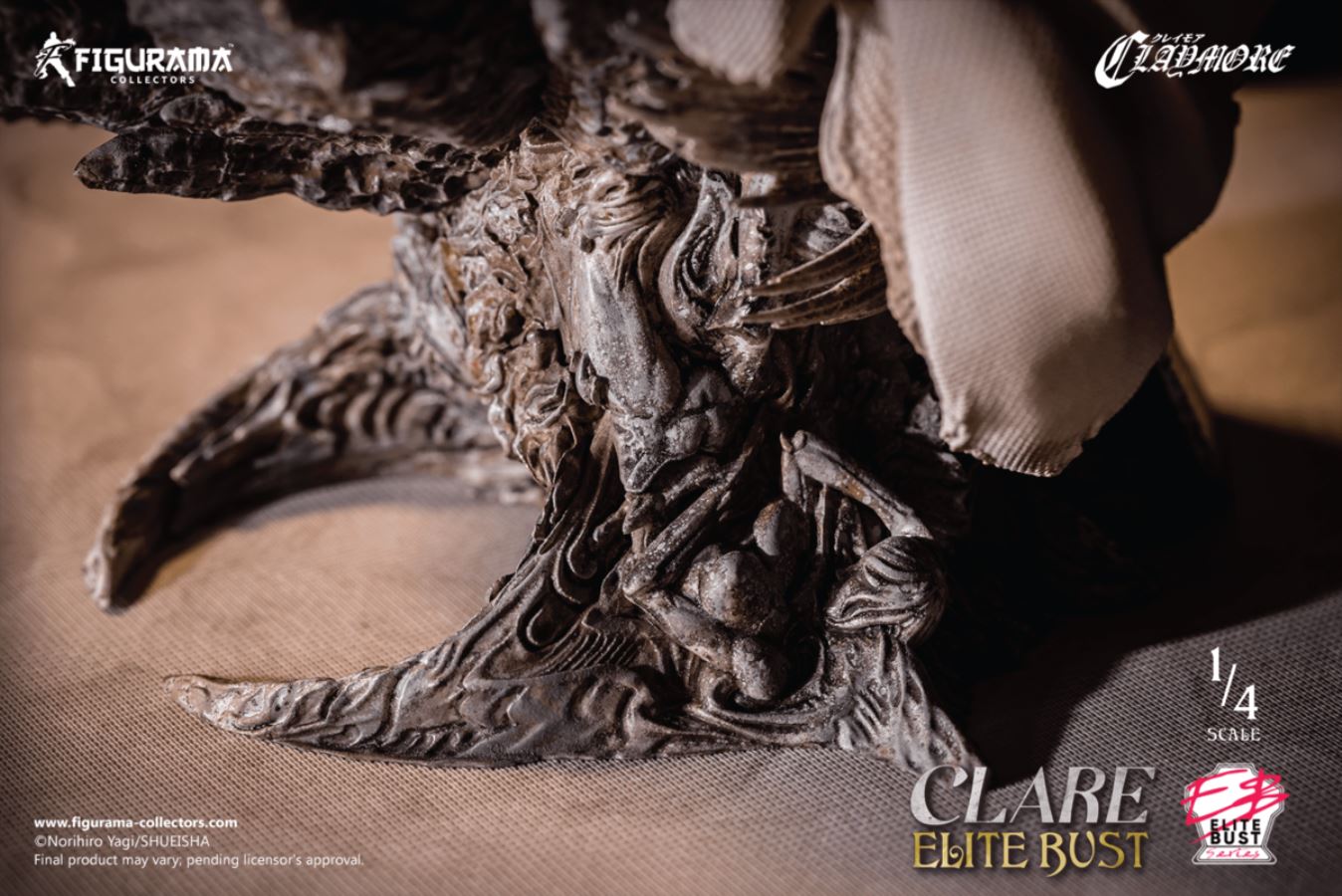 CLAYMORE: CLARE ELITE BUST