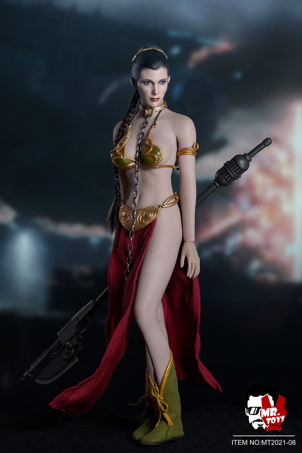Slave Planet Princess Head Sculpt & Outfit Set