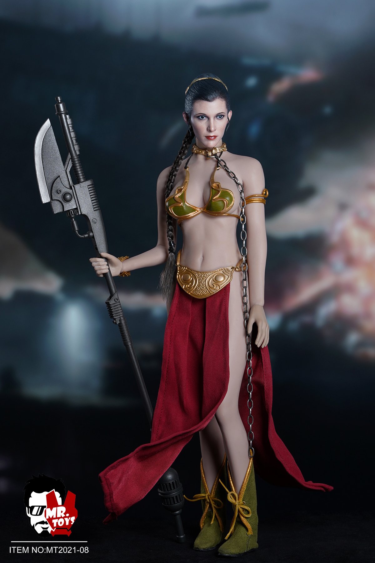 Slave Planet Princess Head Sculpt & Outfit Set