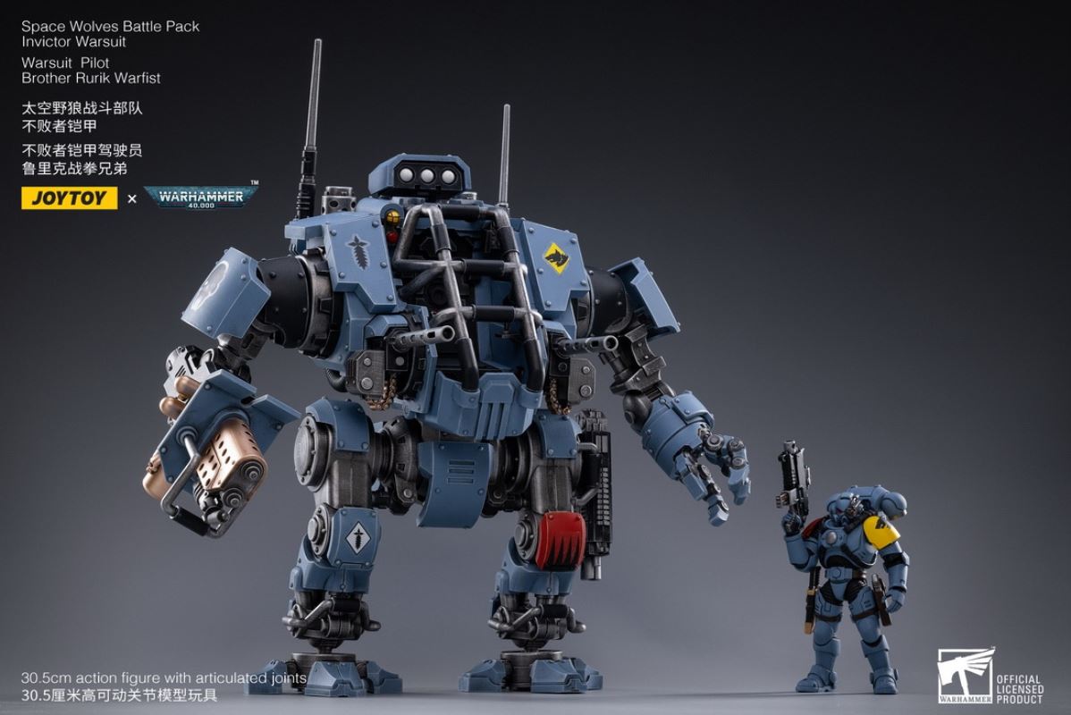 Space Wolf Fighting Unit-Hunter Squad & Undefeated Armor 1/18