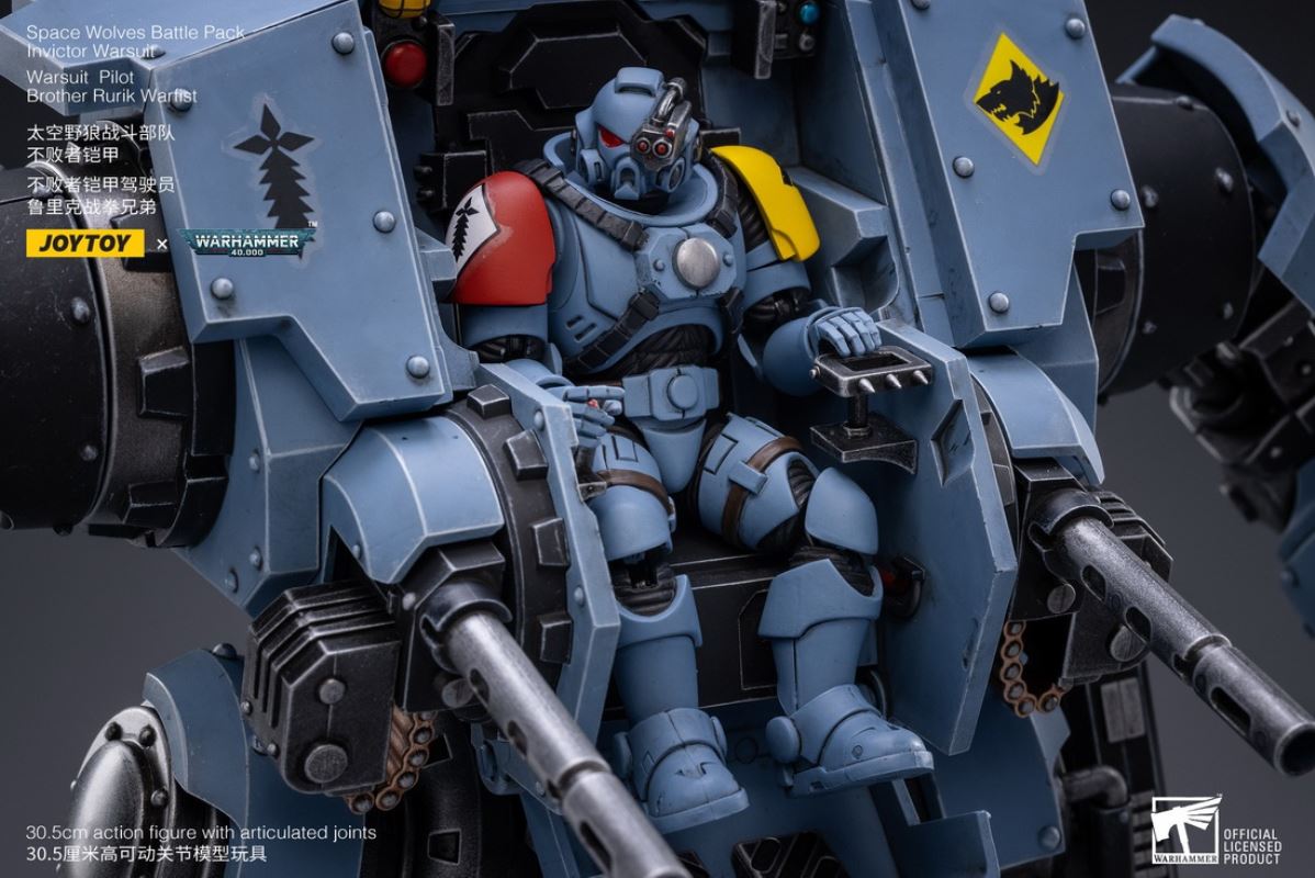Space Wolf Fighting Unit-Hunter Squad & Undefeated Armor 1/18
