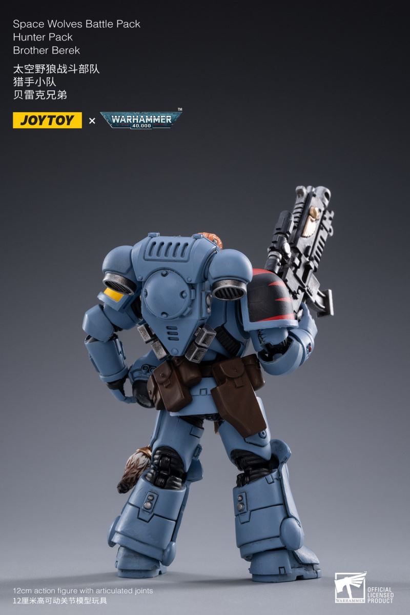 Space Wolf Fighting Unit-Hunter Squad & Undefeated Armor 1/18