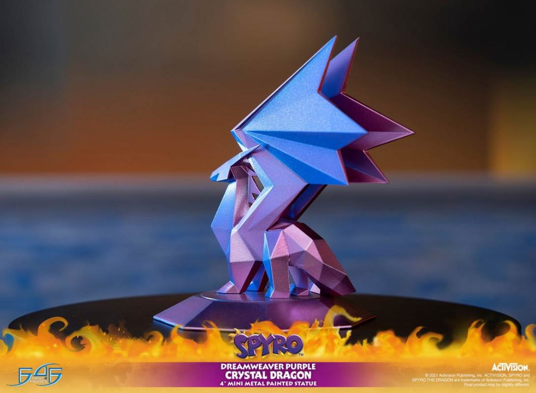SPYRO THE DRAGON-DREAMWEAVER PURPLE CRYSTAL DRAGON