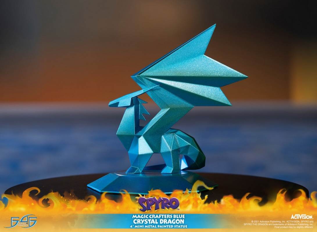 SPYRO THE DRAGON-DREAMWEAVER PURPLE CRYSTAL DRAGON