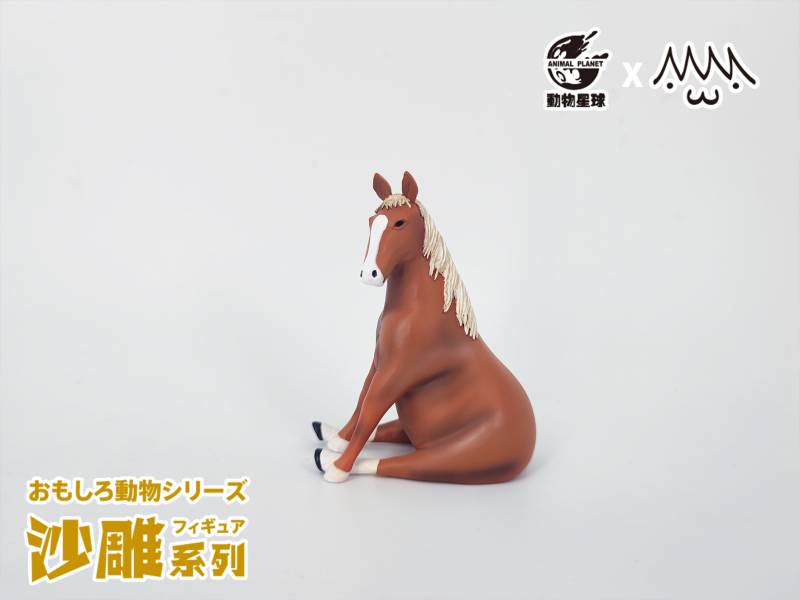 Hatayama Shohei Sand Sculpture Series - Sitting on a Horse