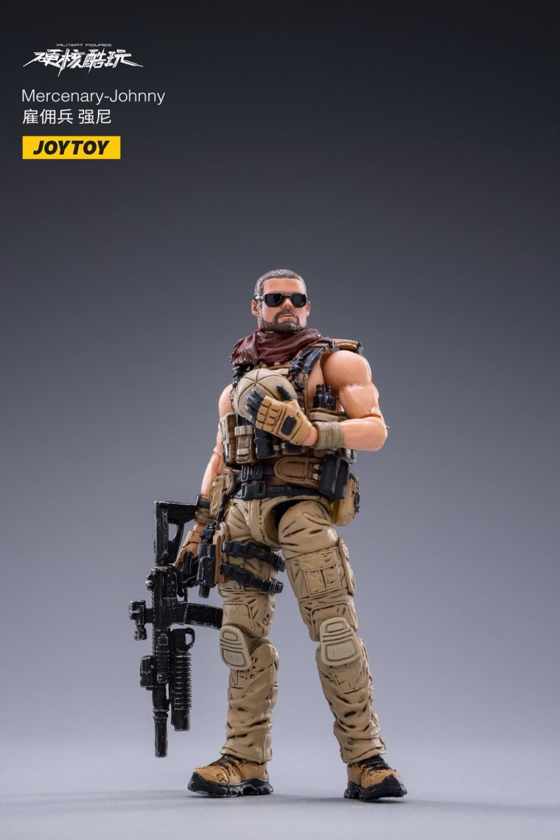 Hardcore Cool Play-Mercenary Trio & Suit Male Killer 1/18