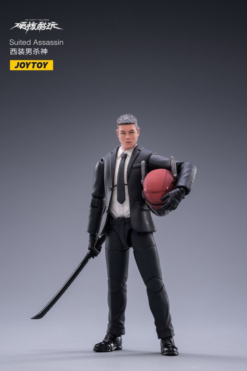 Hardcore Cool Play-Mercenary Trio & Suit Male Killer 1/18