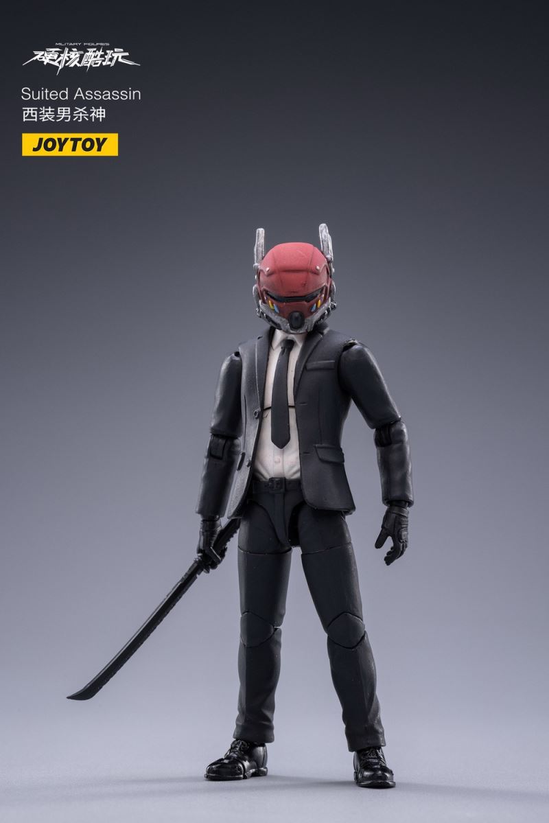 Hardcore Cool Play-Mercenary Trio & Suit Male Killer 1/18