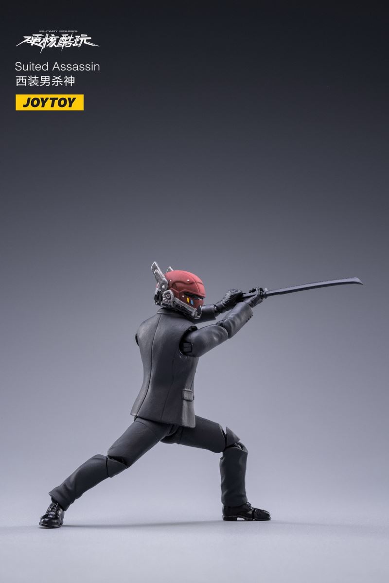 Hardcore Cool Play-Mercenary Trio & Suit Male Killer 1/18