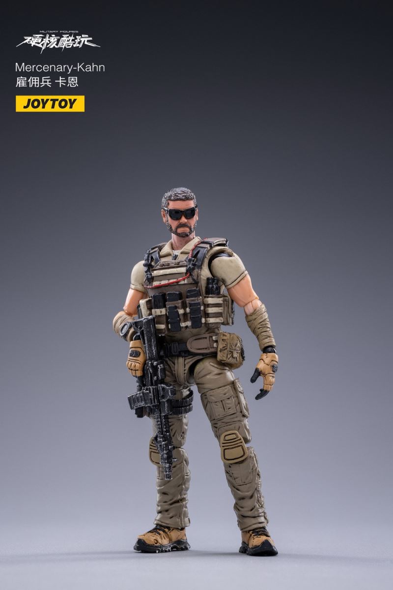 Hardcore Cool Play-Mercenary Trio & Suit Male Killer 1/18