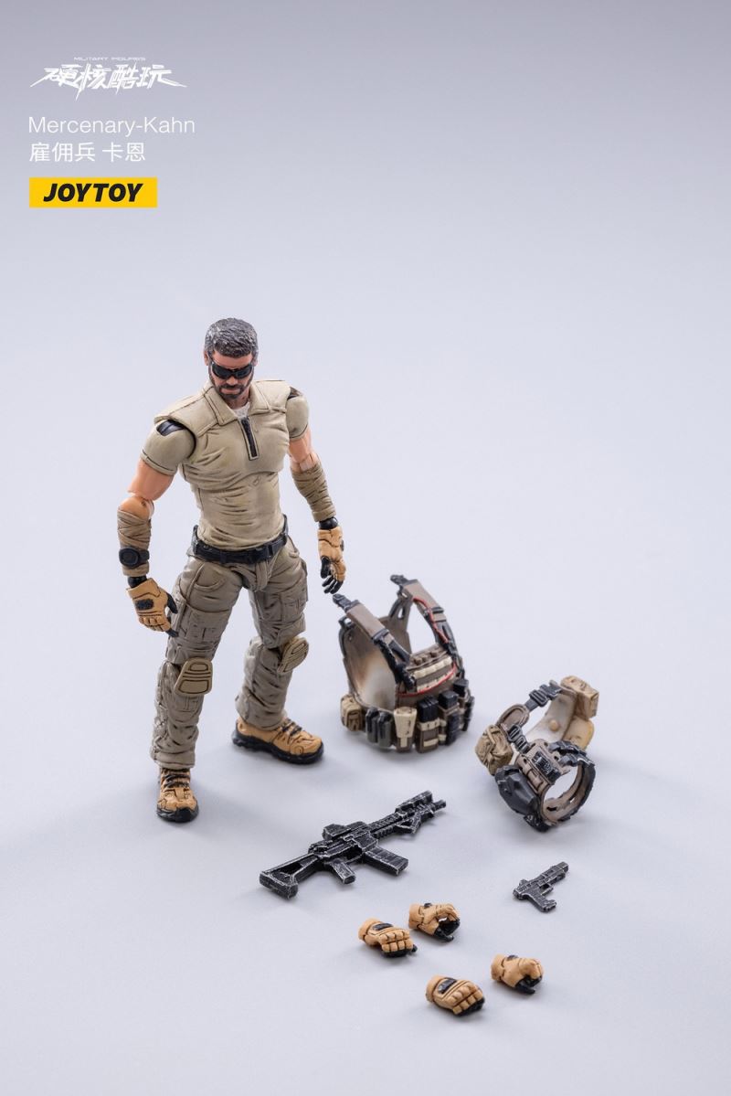 Hardcore Cool Play-Mercenary Trio & Suit Male Killer 1/18