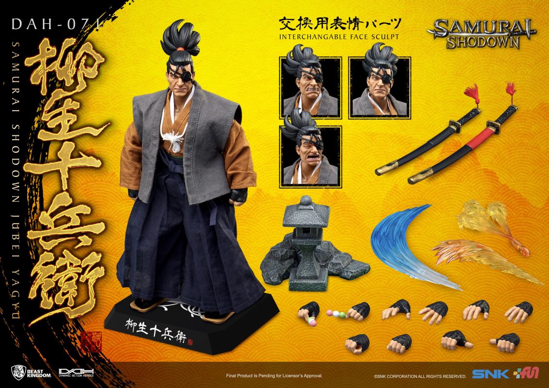 Samurai Shodown: Jubei Yagyu Dynamic 8ction Heroes Action Figure