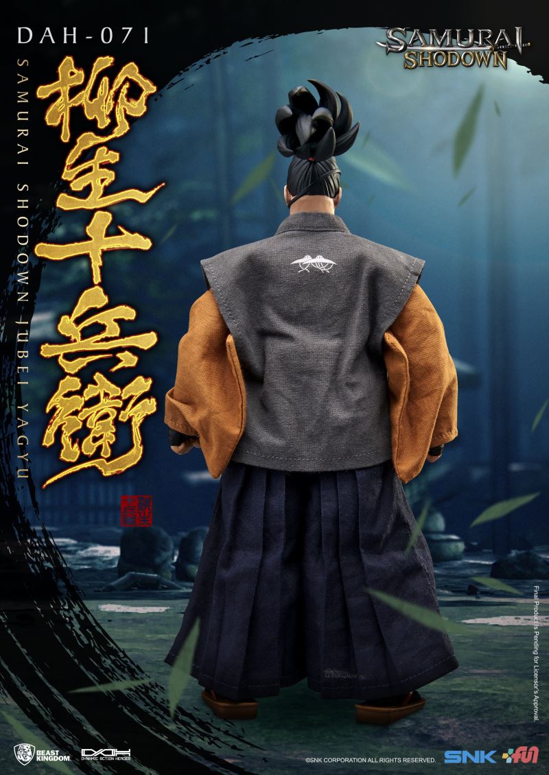 Samurai Shodown: Jubei Yagyu Dynamic 8ction Heroes Action Figure
