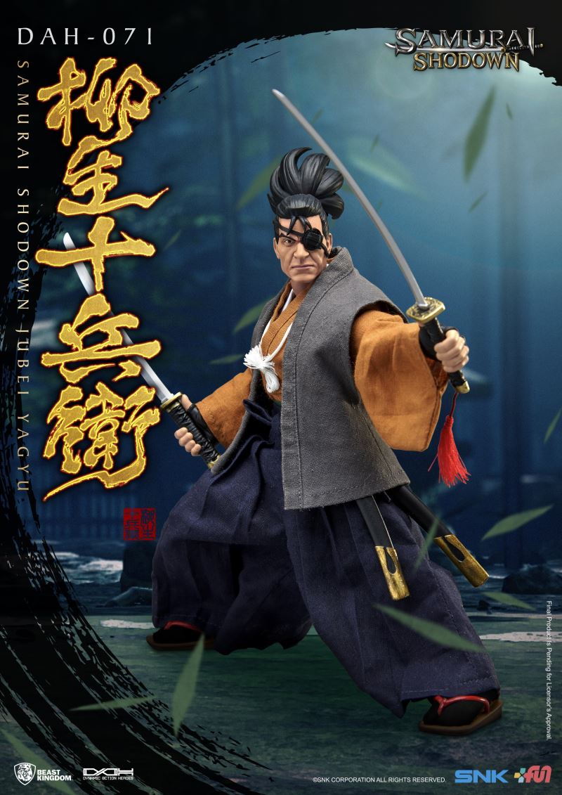 Samurai Shodown: Jubei Yagyu Dynamic 8ction Heroes Action Figure