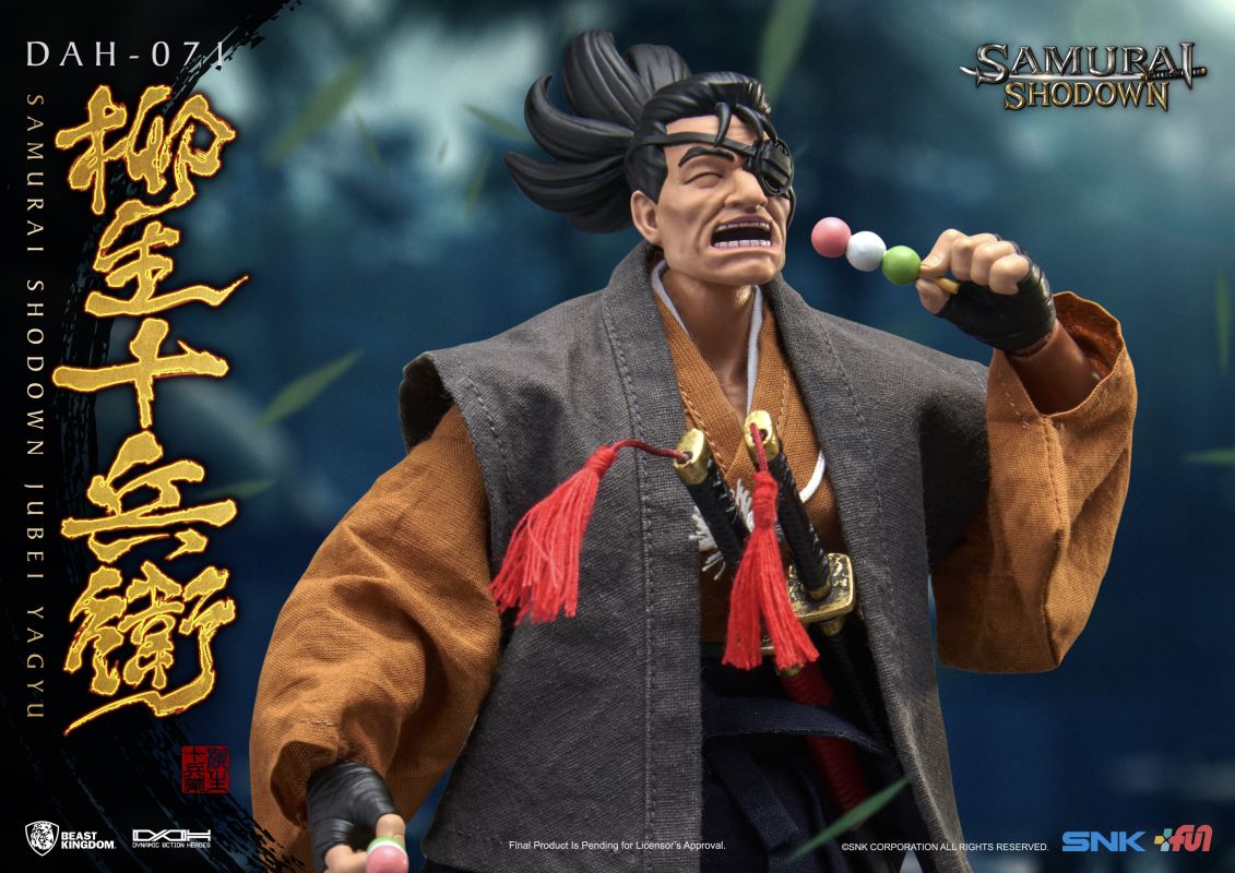 Samurai Shodown: Jubei Yagyu Dynamic 8ction Heroes Action Figure
