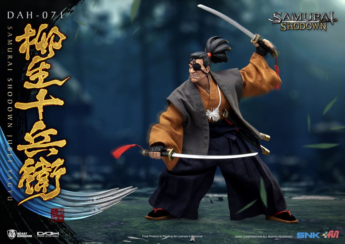 Samurai Shodown: Jubei Yagyu Dynamic 8ction Heroes Action Figure