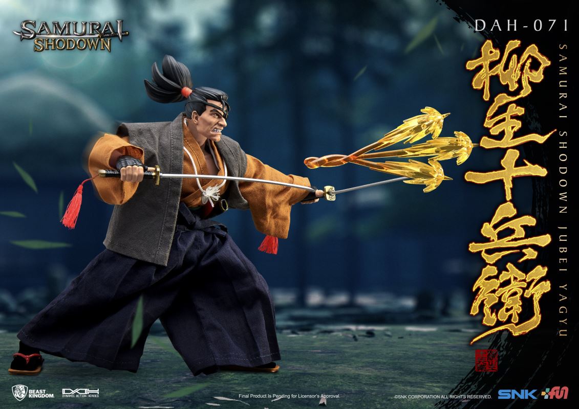 Samurai Shodown: Jubei Yagyu Dynamic 8ction Heroes Action Figure