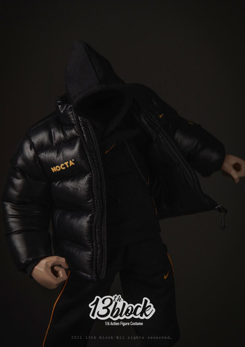1/6 down jacket, sweater, fashion doll clothing, small elevator