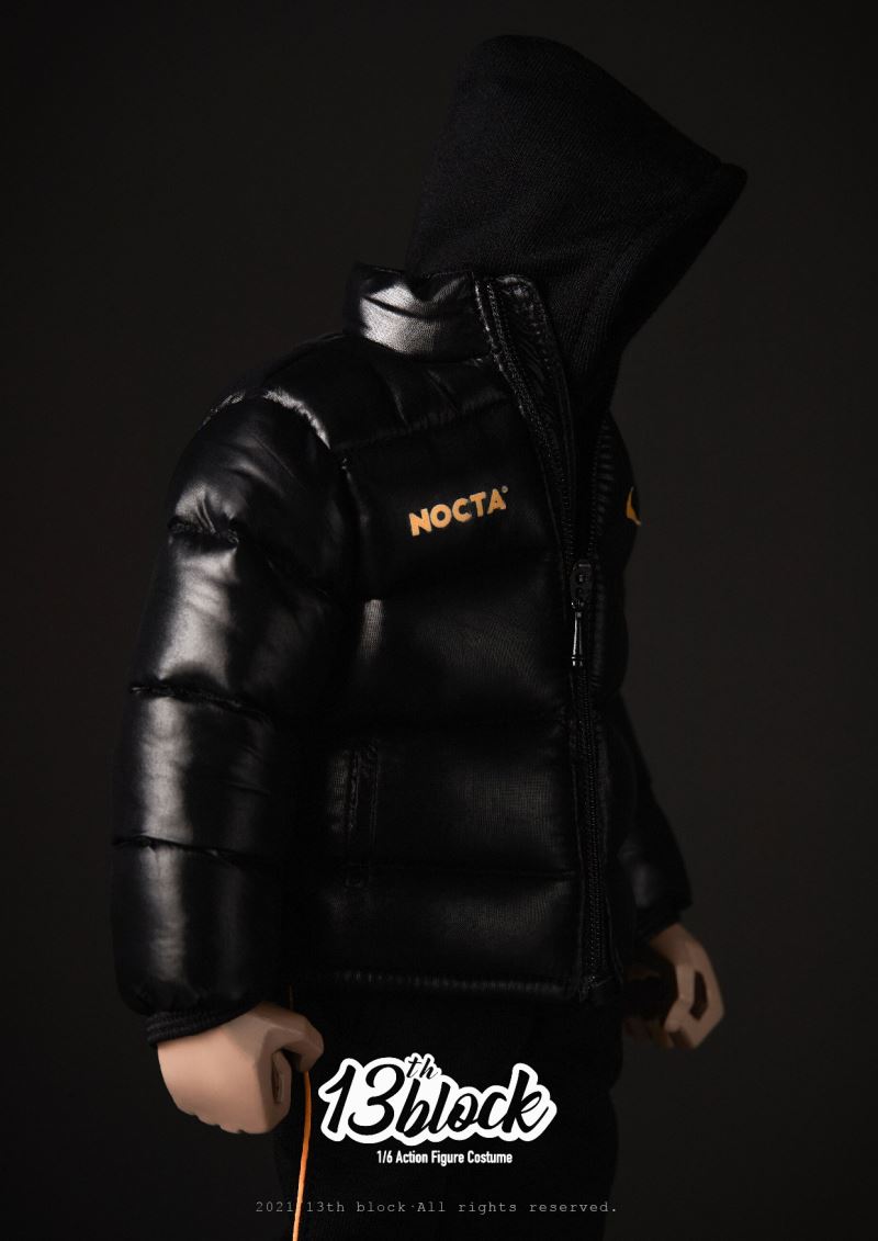 1/6 down jacket, sweater, fashion doll clothing, small elevator
