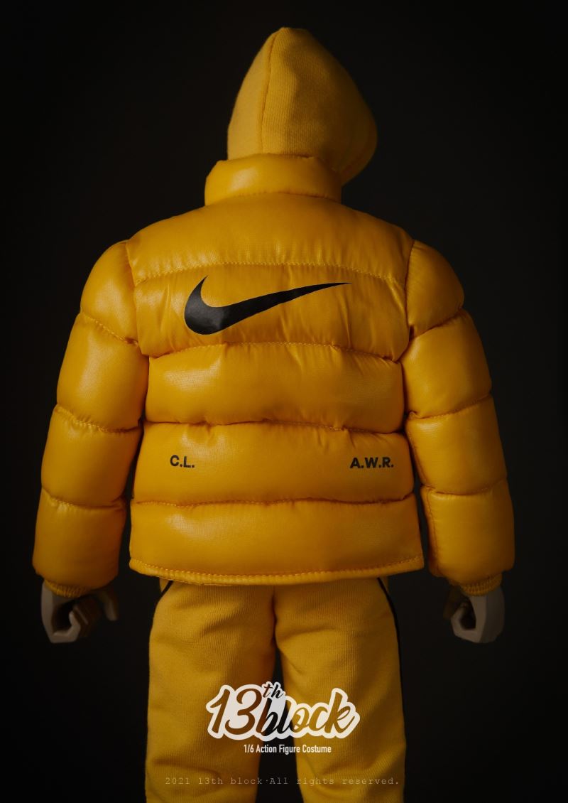 1/6 down jacket, sweater, fashion doll clothing, small elevator
