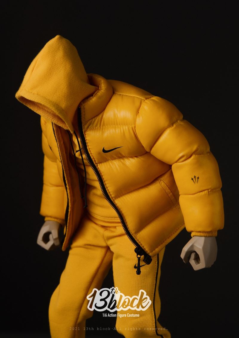 1/6 down jacket, sweater, fashion doll clothing, small elevator