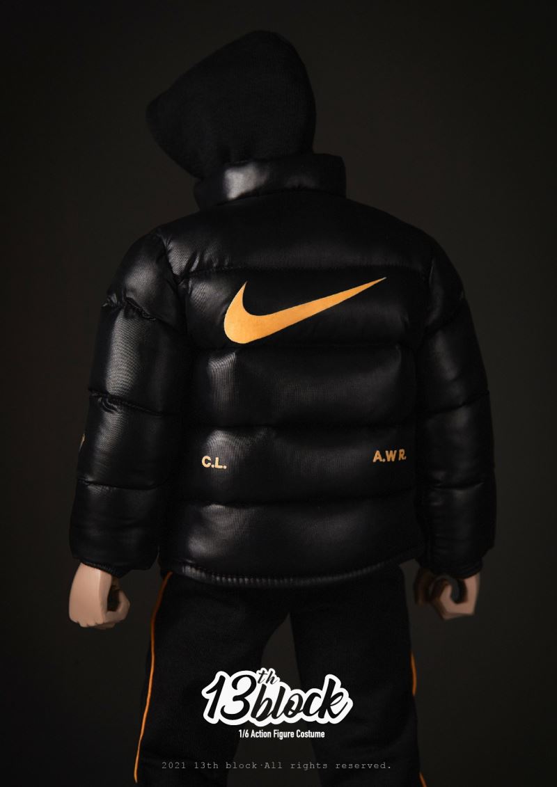 1/6 down jacket, sweater, fashion doll clothing, small elevator