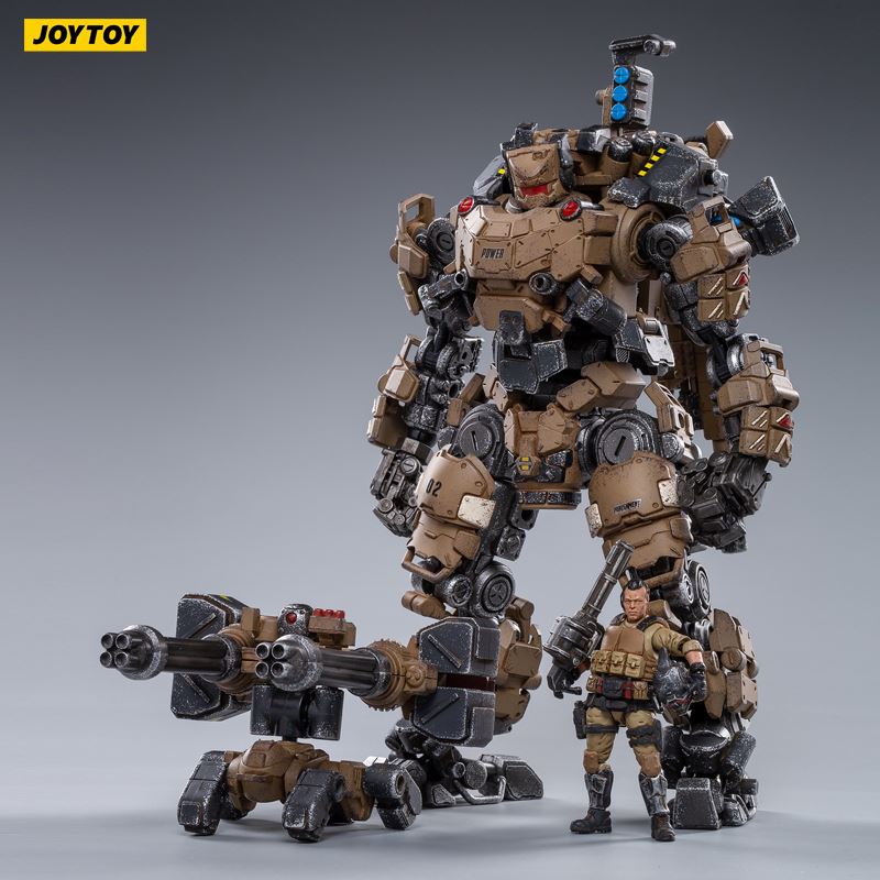 Steel Bone Attack Mecha Sand Brown 1/25