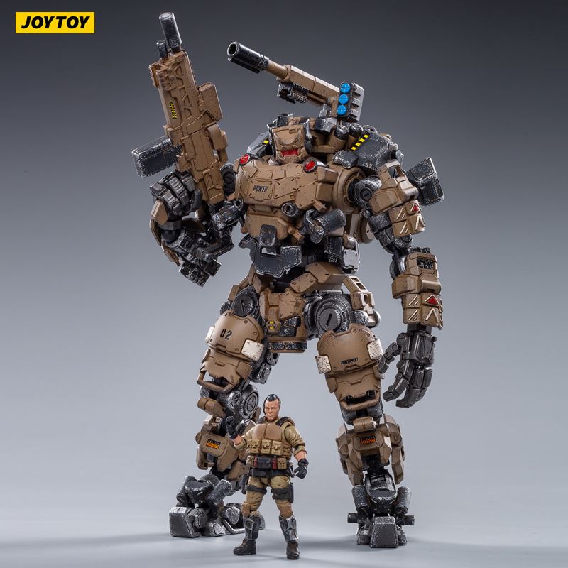 Steel Bone Attack Mecha Sand Brown 1/25