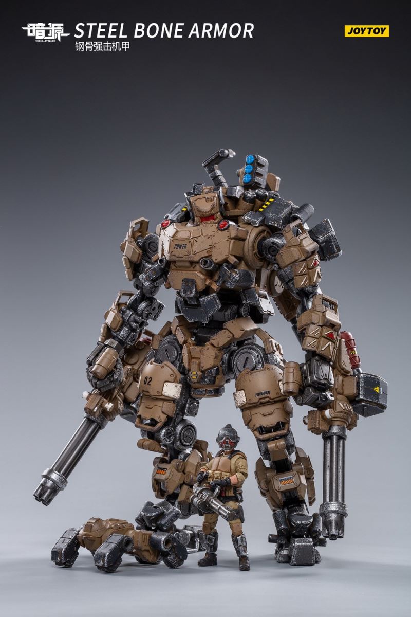 Steel Bone Attack Mecha Sand Brown 1/25