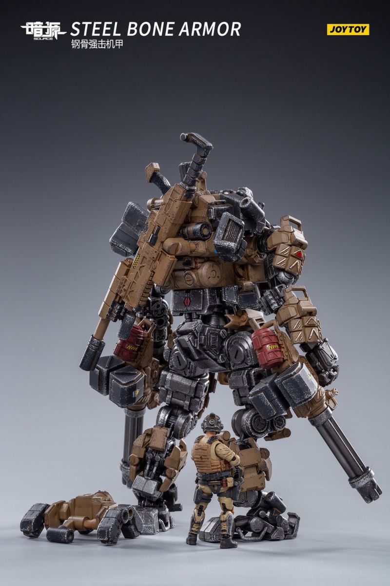 Steel Bone Attack Mecha Sand Brown 1/25