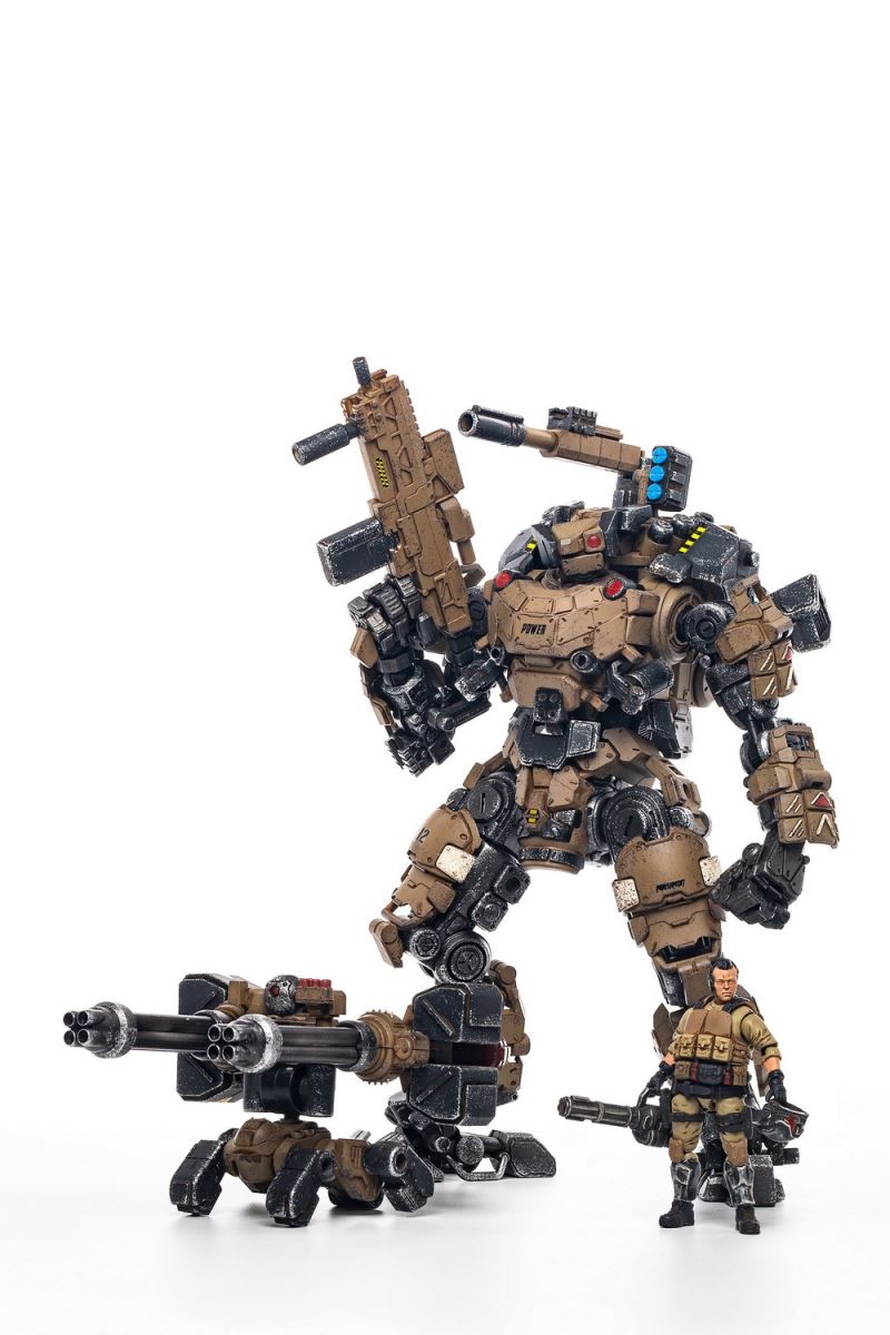 Steel Bone Attack Mecha Sand Brown 1/25