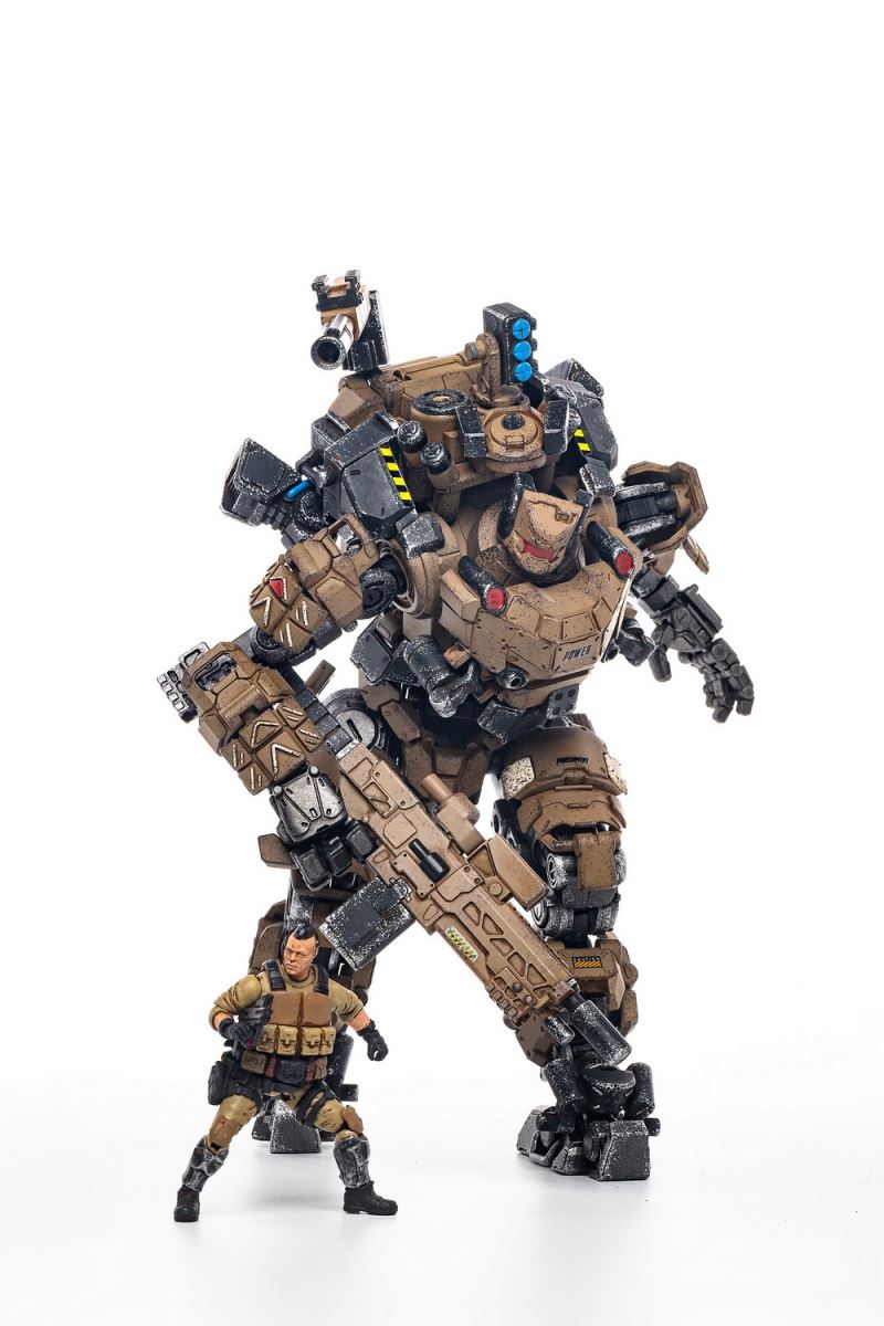 Steel Bone Attack Mecha Sand Brown 1/25