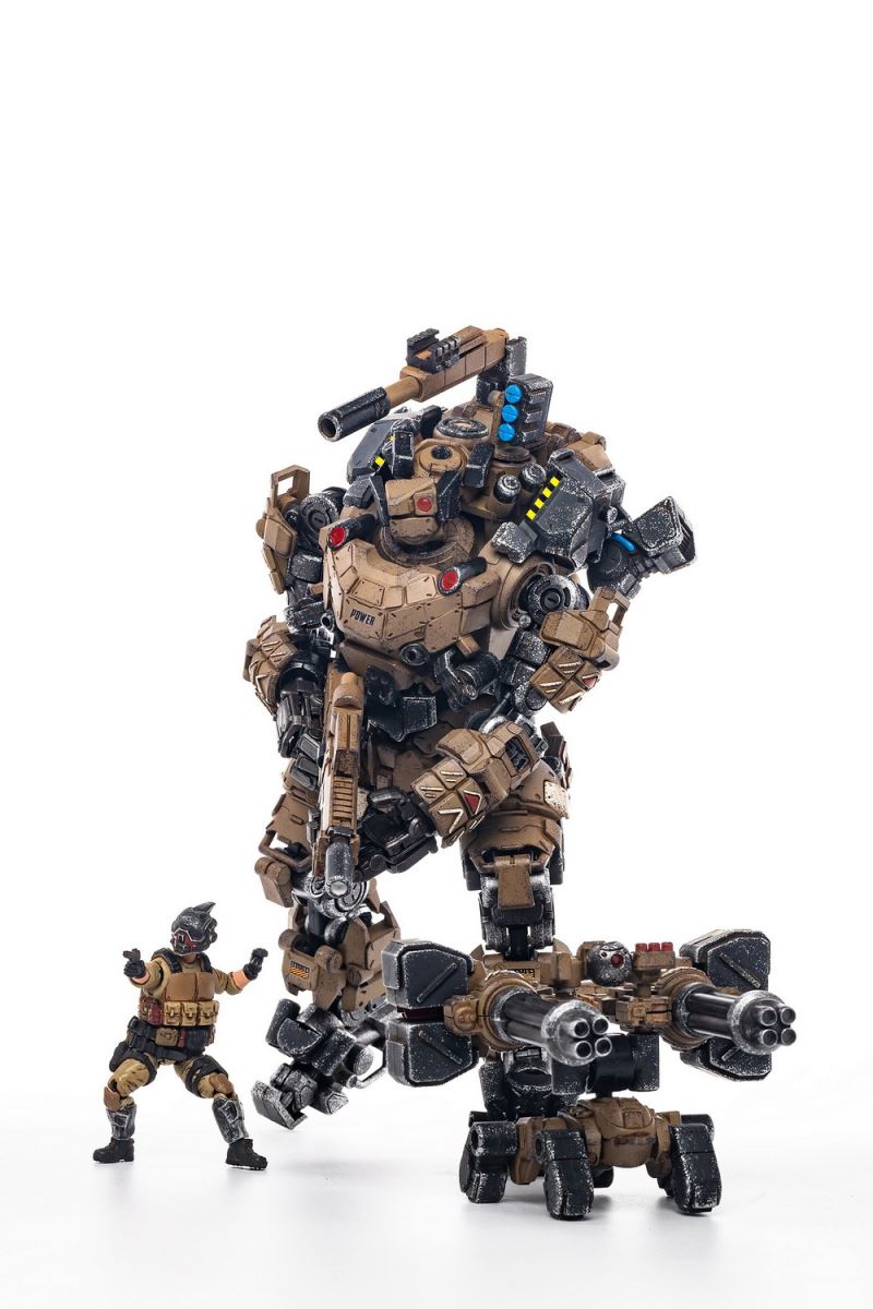 Steel Bone Attack Mecha Sand Brown 1/25