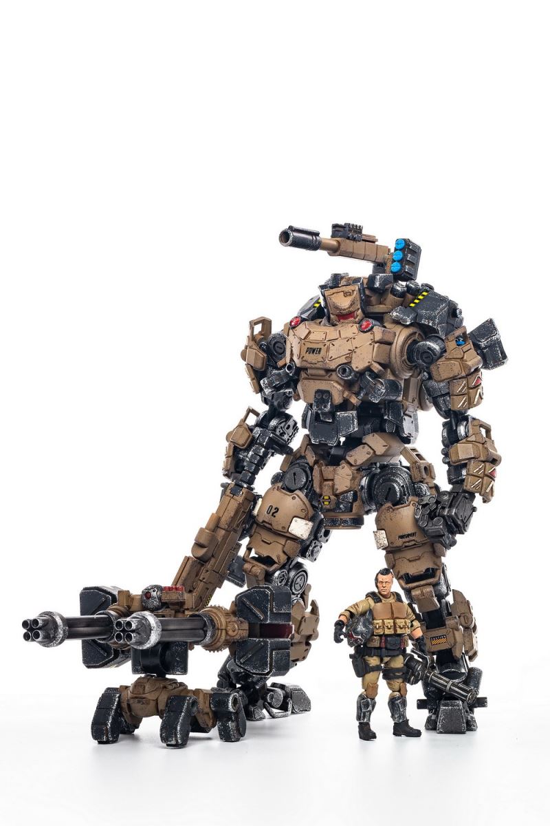 Steel Bone Attack Mecha Sand Brown 1/25
